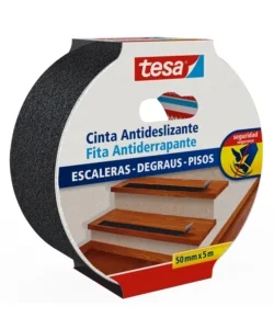 Solo Oggi Nastro antiscivolo anti-slip nero, 50 mm x 5 mt - tesa